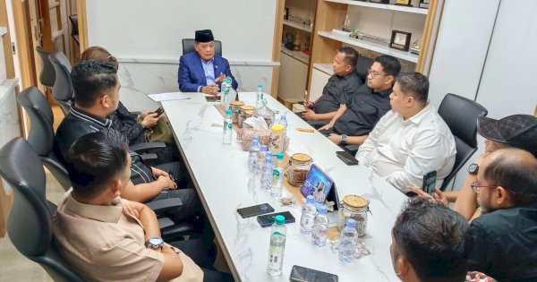 Wakil Ketua Komisi VI DPR Nurdin Halid Terima Aspirasi DPRD Bone Terkait KDKMP