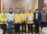 Bahlil Serahkan Diskresi Maju Musda Sulsel ke IAS, Nurdin Halid Ikut Mendampingi