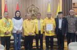 Bahlil Serahkan Diskresi Maju Musda Golkar Sulsel ke IAS, Nurdin Halid Ikut Mendampingi