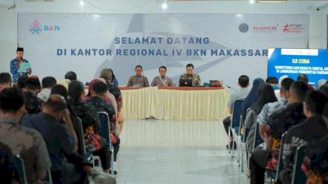 Bapenda Makassar Ikuti Asesmen Kompetensi Digital dan Budaya Digital ASN