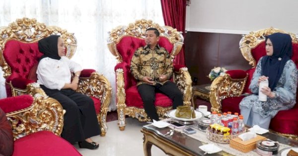 Tasming Hamid Audiensi dengan Wali Kota Palopo, Bahas Sinergi Antar Daerah