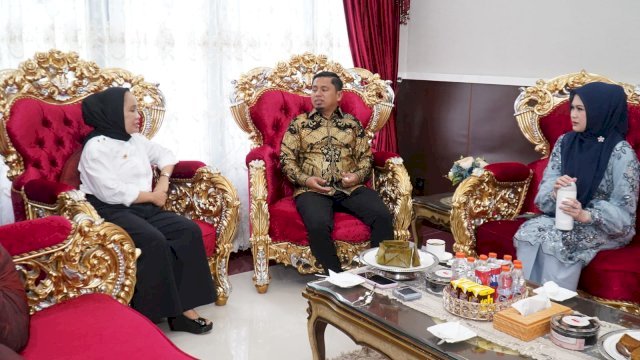 Tasming Hamid Audiensi dengan Wali Kota Palopo, Bahas Sinergi Antar Daerah