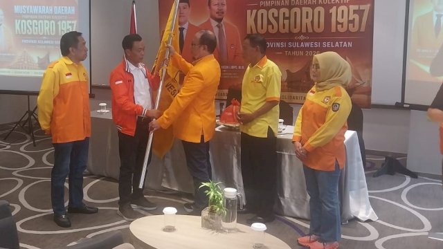 Haris Yasin Limpo Kembali Pimpin Kosgoro 1957 Sulsel Periode 2026-2031