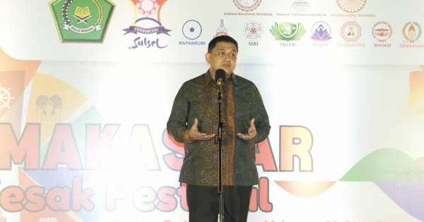 Hadiri Sannipata Waisak, Wali Kota Makassar Tegaskan Makassar Rumah Bersama dan Kota Toleransi