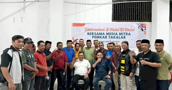 Halal Bihalal dengan Media, Bupati Daeng Manye Dorong Promosi Pariwisata Takalar