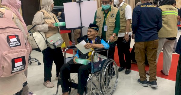 Kloter Pertama Debarkasi Makassar Tiba, 22 Batal Bernagkat ke Tanah Suci dan 16 Wafat 