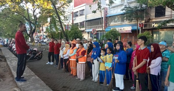 Peringati HLH 2026, Kecamatan Ujung Pandang Angkut 108 Kilogram Sampah dari Laut dan Pesisir Losari