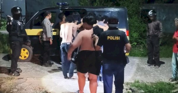 Polisi Bubarkan Pesta Miras di Manggala, 13 Remaja Diamankan 
