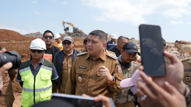 Wali Kota Munafri Tinjau Progres Pembenahan TPA Antang, Target Lepas dari Sistem Open Dumping