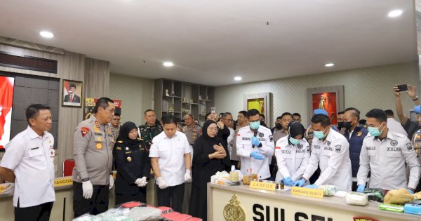 Polda Sulsel Musnahkan Puluhan Kg Narkoba Sepanjang 2026