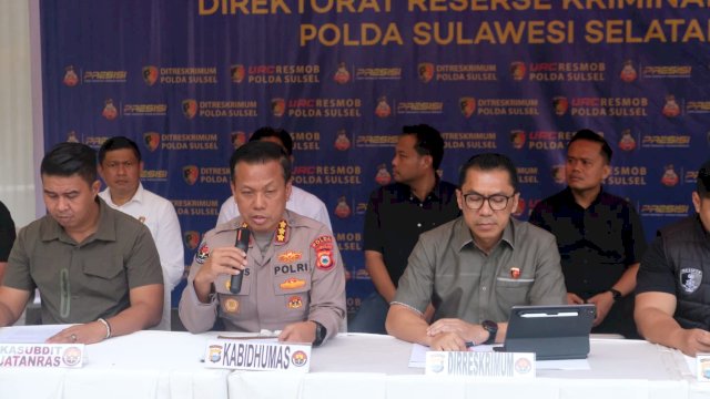 Polda Sulsel Bongkar Kasus Curat, Pelaku Beraksi di 9 Kabupaten: Gasak Berbagai Barang Nilainya Rp4,6 M