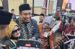 Bupati dan Wakil Bupati Maros Jemput Jemaah Haji Kloter 14 di Tengah Guyuran Hujan