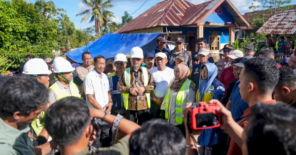 Gubernur Sulsel Ground Breaking Paket 1 MYP Rehabilitasi Daerah Irigasi Apparang Hulu, Dukung Produktivitas Pertanian di Sinjai
