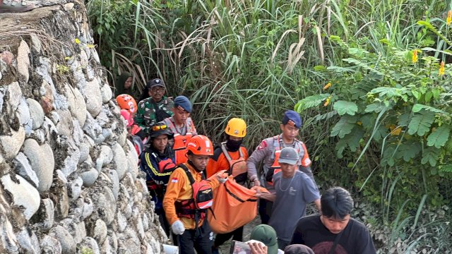 Pemuda Hanyut di Sungai Rongkong Luwu Utara, Ditemukan Meninggal Usai 3 Hari Pencarian
