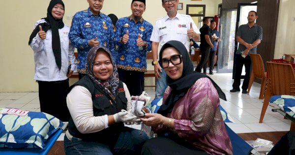 Peringati Hari Donor Darah, Bupati Barru Andi Ina Kartika Tegaskan Dukung Kegiatan PMI