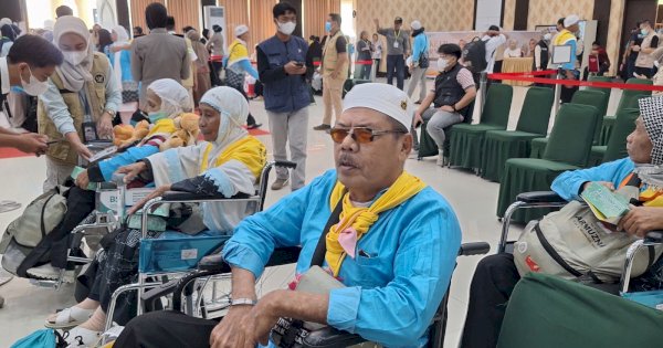 Jemaah Penyandang Disabilitas Bersyukur Seluruh Rukun Haji Dapat Ditunaikan 