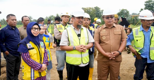 Gubernur Sulsel Groundbreaking Pembangunan Irigasi Paket 1, Bisa Optimalkan Pengairan 1.200 Hektare Sawah