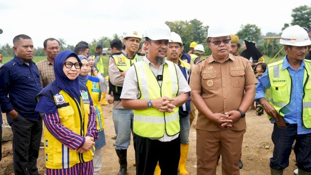 Gubernur Sulsel Groundbreaking Pembangunan Irigasi Paket 1, Bisa Optimalkan Pengairan 1.200 Hektare Sawah