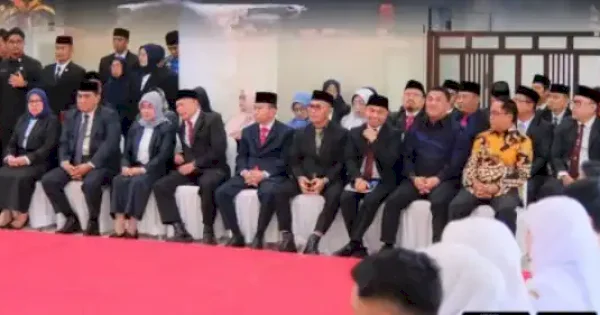 Bapenda Makassar Hadiri Pengukuhan 47 Kepala Puskesmas Definitif oleh Wali Kota Munafri