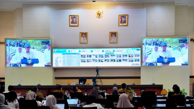 Presiden Prabowo Resmikan Inpres Jalan Daerah 2025, Sulsel Dapat Alokasi Rp258 Miliar