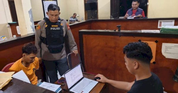 Ancam Anggota Polisi Pakai Parang Saat Melintas, Pria di Makassar Diringkus 