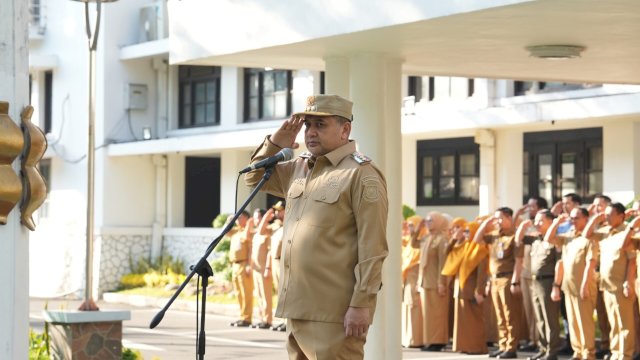 Pimpin Apel Harganas 2026, Munafri Tekankan Ketahanan Keluarga Kunci SDM Unggul