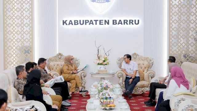 Bupati Barru Andi Ina Kartika Terima Audiensi BPBPK Kementerian PU, Ini Yang Dibahas&nbsp;