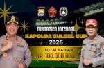 Pemain PSM Makassar Ramaikan Turnamen Kapolda Sulsel Cup 2026&nbsp;