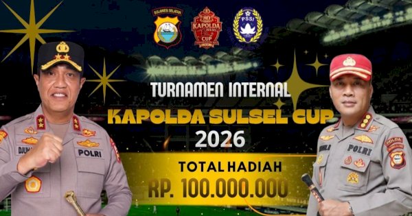 Pemain PSM Makassar Ramaikan Turnamen Kapolda Sulsel Cup 2026 