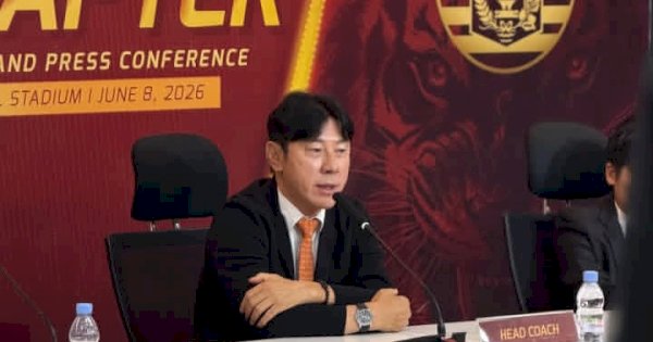 Resmi Diperkenalkan, Shin Tae-yong Ungkap Alasan Gabung Persija Jakarta