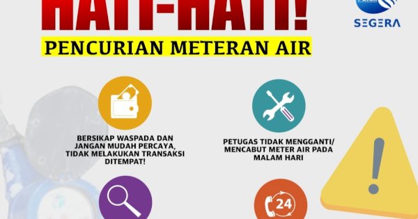 Pelaku Pencurian Meter Air Dibekuk Warga, PDAM Makassar Imbau Kewaspadaan Pelanggan