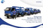 Perumda Air Minum Makassar Siagakan Mobil Tangki Gratis, Layani Pelanggan Terdampak Penurunan Suplai Air Baku