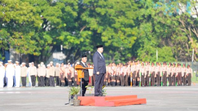 Bapenda Makassar Hadiri Upacara Peringatan Hari Lahir Pancasila 2026
