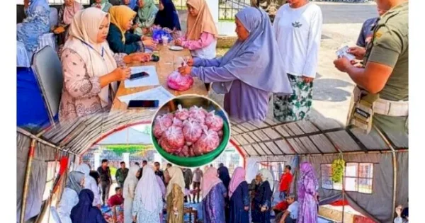 Ratusan Warga Takalar Nikmati Daging Kurban dari Bupati Daeng Manye