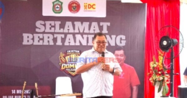 Pererat Silaturahmi Lintas Generasi, Bupati Takalar Buka Turnamen Domino Ikatek Unhas 2026
