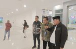 Nurdin Halid Pantau Kesiapan Bandara Sultan Hasanuddin Layani Kepulangan Jamaah Haji Indonesia