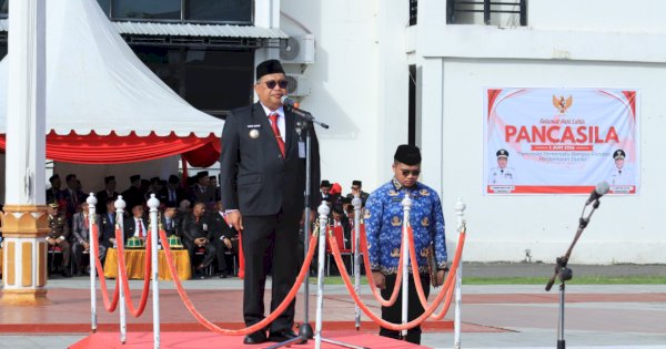 Bupati Takalar Pimpin Upacara Hari Lahir Pancasila 2026, Tegaskan Pancasila Fondasi Perdamaian Dunia