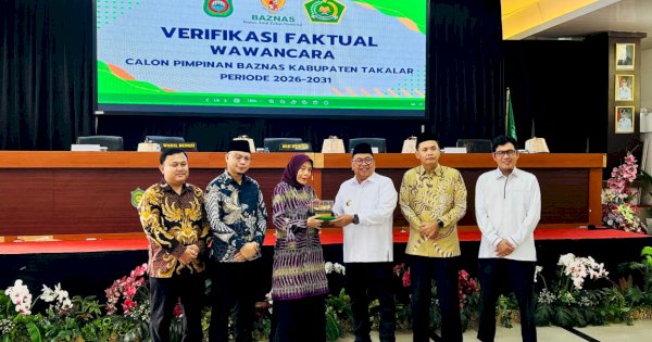 Pimpinan BAZNAS RI Pimpin Verifikasi Faktual Calon Pimpinan BAZNAS Takalar 2026–2031