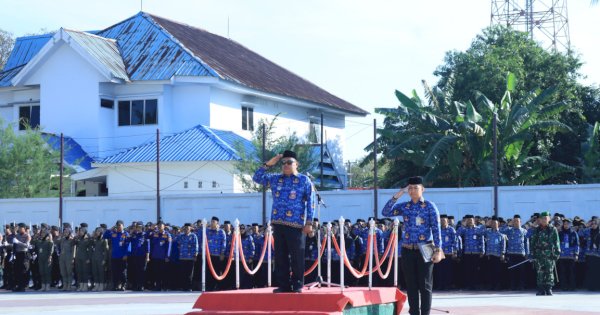 Bupati Takalar Pimpin Upacara Hari Kesadaran Nasional, Tekankan Disiplin dan Peningkatan Pelayanan