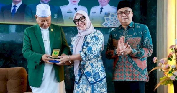Halal bi Halal DDI Mangkoso, Bupati Barru Dukung Pengembangan Pondok Pesantren