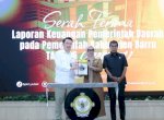 Komitmen Transparansi , Pemkab Barru Serahkan LKPD Unaudited 2025