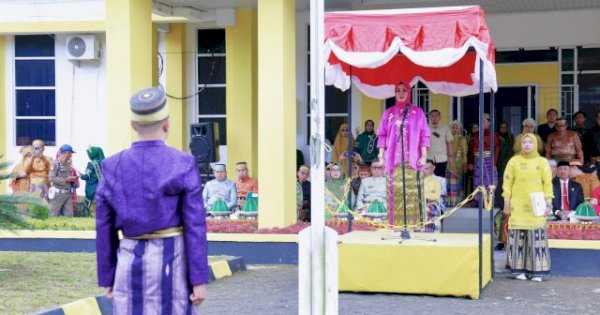 Bupati Barru Pimpin Upacara Hardiknas, Pendidikan Ditegaskan sebagai Prioritas Utama
