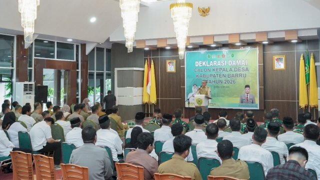 Deklarasi Damai Pilkades Barru 2026, Wabup Abustan: Persaudaraan Harus Tetap Terjaga