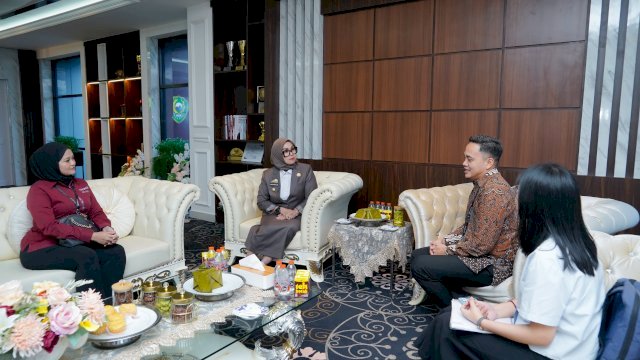 Andi Ina Paparkan Konsep &ldquo;Singgah di Barru&rdquo; dan JBL dalam Audiensi Bersama Kompas TV