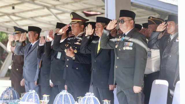 Pemkab Barru Peringati Hari Lahir Pancasila, Dandim 1405/Parepare Bacakan Amanat Kepala BPIP