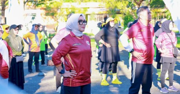 Hadiri HBDI ke-118, Bupati Barru Dukung Senam Taichi Jadi Agenda Rutin Car Free Day