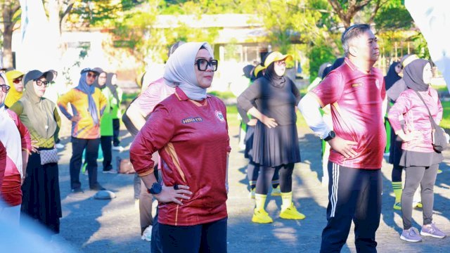 Hadiri HBDI ke-118, Bupati Barru Dukung Senam Taichi Jadi Agenda Rutin Car Free Day