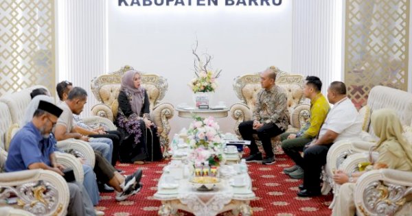 Terima Audiensi Jamkrida Sulsel, Bupati Barru Buka Peluang Kerja Sama untuk Penguatan Ekonomi Daerah