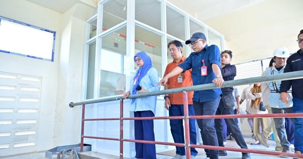Pompa Intake Manggala Berhasil Dioperasikan, Pasokan Air Baku Bertambah 300 Liter per Detik