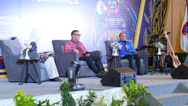 Kadis Kominfo Makassar Paparkan Keunggulan LONTARA+ di Forum Komdigi, Rakernas APEKSI 2026
